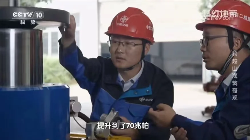 桥梁顶推设备的应用案例--拉绳线式位移传感器