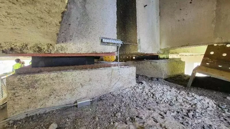 米朗KTR2自复位式位移传感器系列在桥梁上应用监测