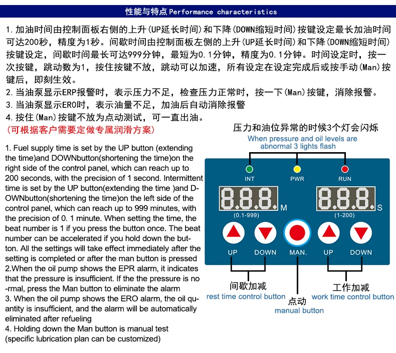 稀油油脂一体润滑油泵微电脑型