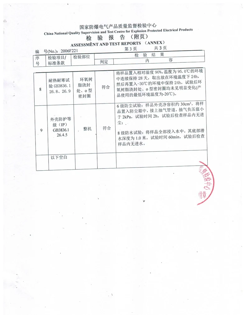 拉绳/拉线式位移传感器检测报告