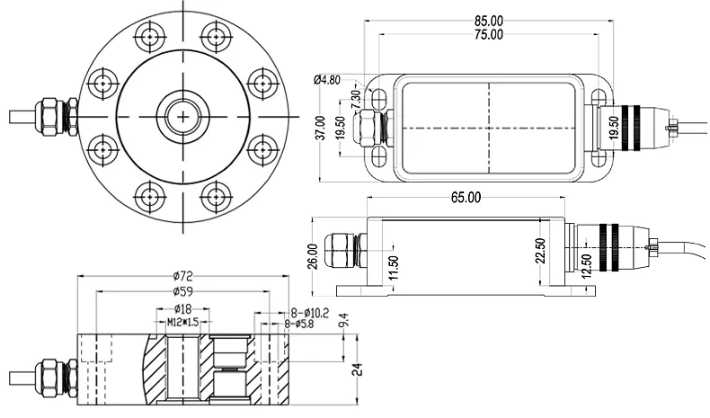六、安装尺寸