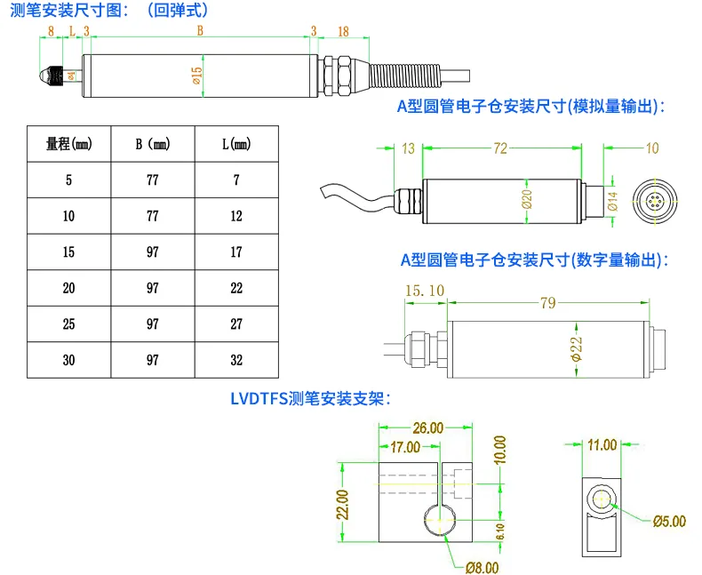 六、安装尺寸