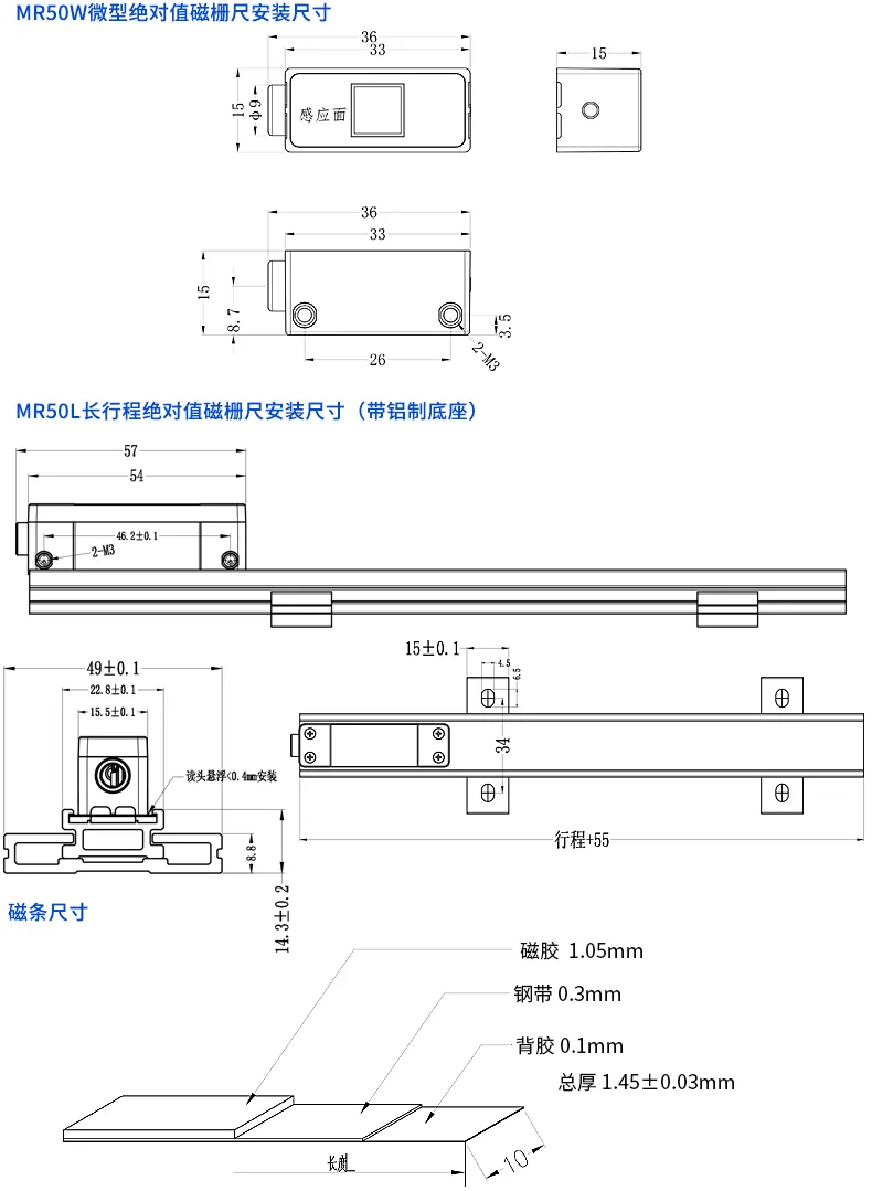 五、选型指导及安装尺寸