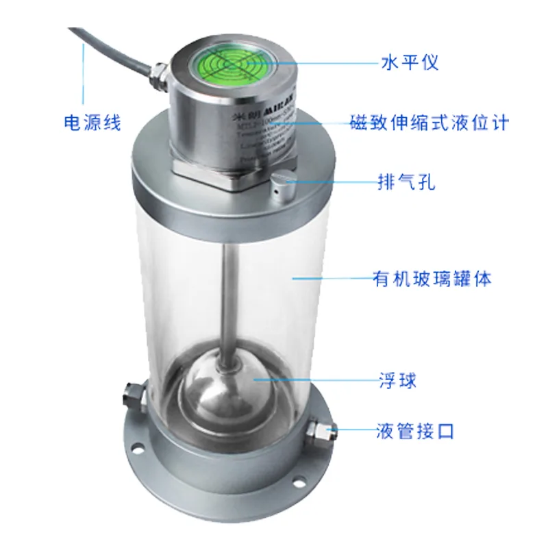 磁致伸缩式静力水准仪(罐体φ100mm)