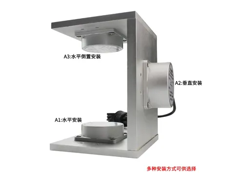 倾角传感器安装示意图